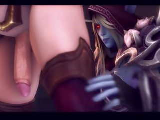 עולם של warcraft - שלה מלכה 2 (futanari) greatm8