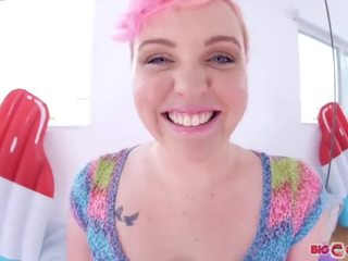 Big Tits Miley may POV Deepthroat and Swallowing Cum