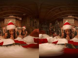 VRBangers.com-Abella Danger and her 7 alluring Elves Christmas Orgy VR xxx movie