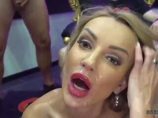 Bukkakes Facials and Doggie Style on Elen Million: x rated video 72