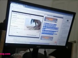 Hd él corrida interna yo ¡siguiente cosa derecho después webcaming con ventilador