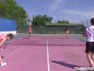 Tenis: kaza flört klips klips f3