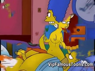 Simpsons orgy hentai parody