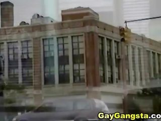 Ghetto homofil gangster suging og slikking