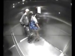 Eager desiring saperangan fuck in elevator - 