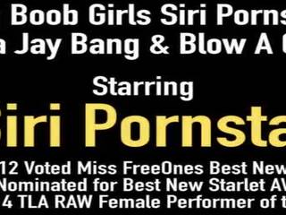 Besar dada gadis siri bintang pornografi & sara jay letusan & pukulan sebuah kontol!