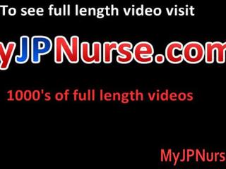 Akina perky sensational Asian Nurse