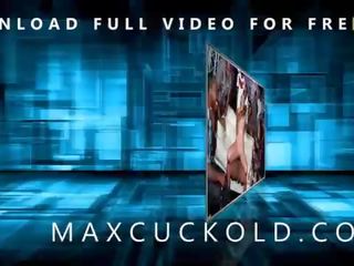 Maxcuckold.com cô gái tóc vàng trò chuyện cô ấy chồng với đen bò đực